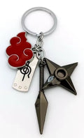 Red Cloud Keychain Charms Cartoon Fans Gifts Bag Key Chains Car Pendant For Young punk Gift