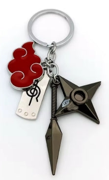 Red Cloud Keychain Charms Cartoon Fans Gifts Bag Key Chains Car Pendant For Young punk Gift