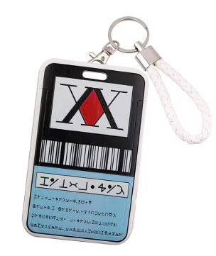 Keychain Anime Cool Key Tag Badge Holder ID Credit Card Pass