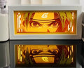 3D Anime Light Box Led Paper Carving Bedroom Decor Night Lamp Cartoon Manga Shadow Glowing Lightbox Table Lamp for Friend Gifts