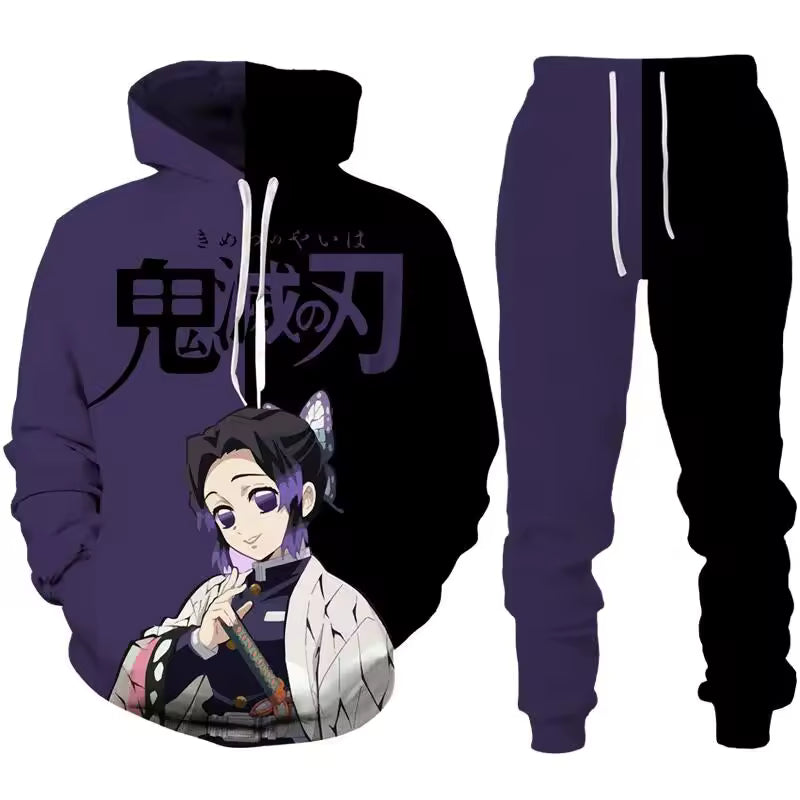 Shinobu Kochō hooded pants sets