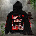 Sudadera unisex oversize de Naruto